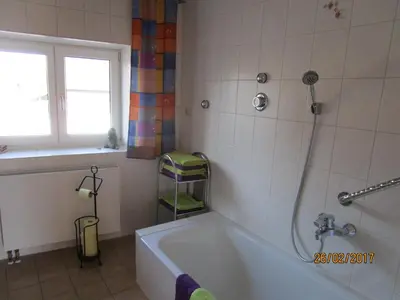 Ein Badezimmer in der Unterkunft Ferienwohnung Sabine