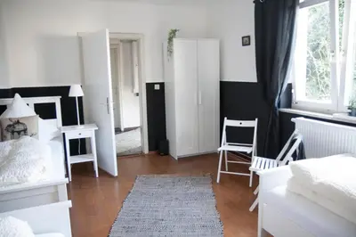 Ein Bett oder Betten in einem Zimmer der Unterkunft Bauernhaus am Sallingbach