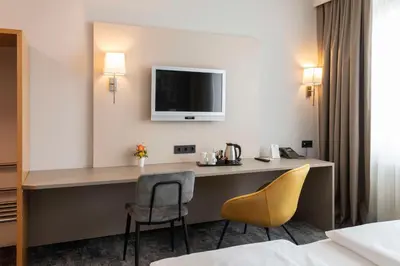 TV/Unterhaltungsangebot in der Unterkunft Best Western Hotel am Europaplatz