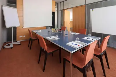 Der Geschäftsbereich oder Konferenzraum in der Unterkunft Best Western Hotel am Europaplatz