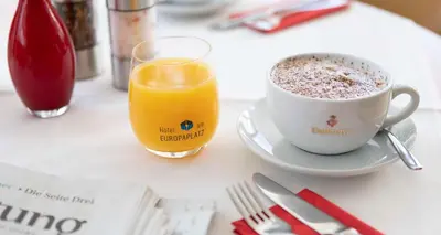 Getränke in der Unterkunft Best Western Hotel am Europaplatz