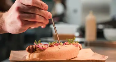 Essen im Hotel oder in der Nähe