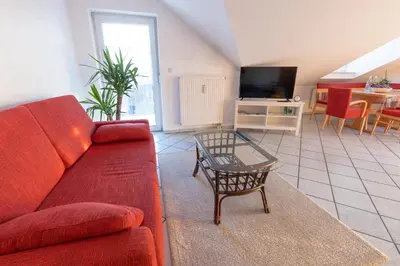 TV/Unterhaltungsangebot in der Unterkunft Ferienwohnung Burghausen