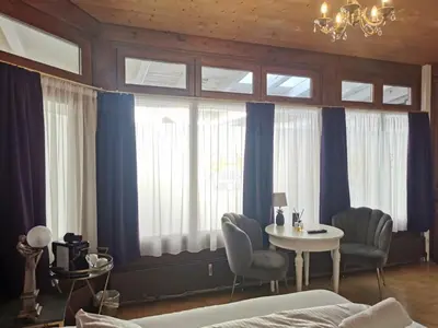 Ein Sitzbereich in der Unterkunft Altstadthotel Bachbräu