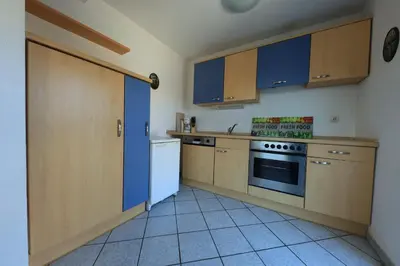 Küche/Küchenzeile in der Unterkunft Ferienwohnung Altötting