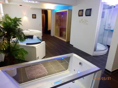 Ein Badezimmer in der Unterkunft Hotel Leonhardihof