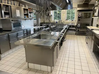 Küche/Küchenzeile in der Unterkunft Gasthof Stocker