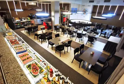 Essen im Hotel oder in der Nähe