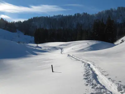 Hotel-Pension-Ostler im Winter