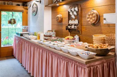 Essen in der Pension oder in der Nähe