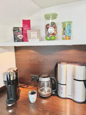 Kaffee-/Teezubehör in der Unterkunft Auszeit im Chiemgau, Ferienwohnungen