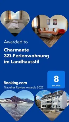 Grundriss der Unterkunft Charmante 3Zi-Ferienwohnung im Landhausstil