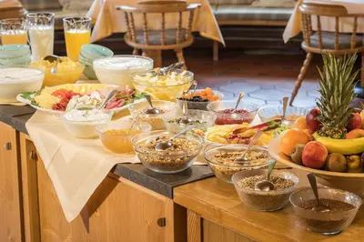 Essen im Hotel oder in der Nähe