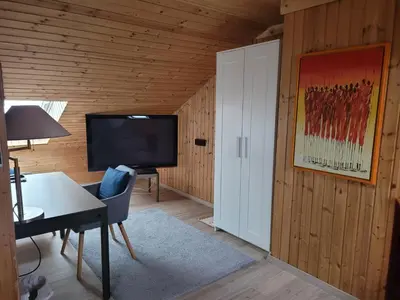 TV/Unterhaltungsangebot in der Unterkunft Pension Schlafstuhl