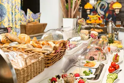 Essen im Hotel oder in der Nähe