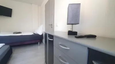 Ein Bett oder Betten in einem Zimmer der Unterkunft Neuburg City Apartments