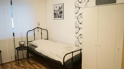 Ein Bett oder Betten in einem Zimmer der Unterkunft Work & stay Vohburg near Ingolstadt