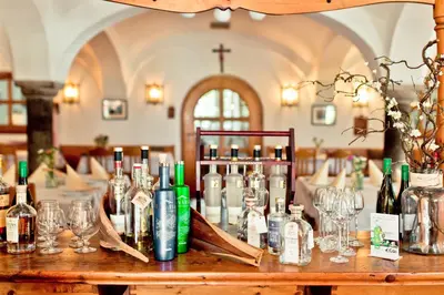 Getränke in der Unterkunft Schweiger's Landgasthof