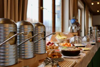Essen im Hotel oder in der Nähe