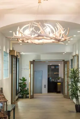 Lobby/Rezeption in der Unterkunft Hotel Bayerischer Hof