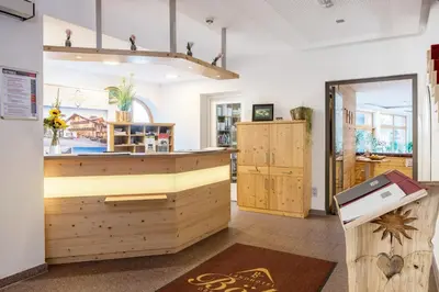 Küche/Küchenzeile in der Unterkunft Landhotel Böld Oberammergau