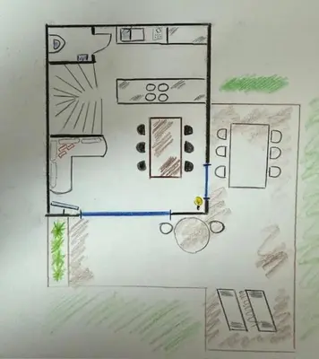 Grundriss der Unterkunft ALPEN WOHLFÜHLQUARTIER