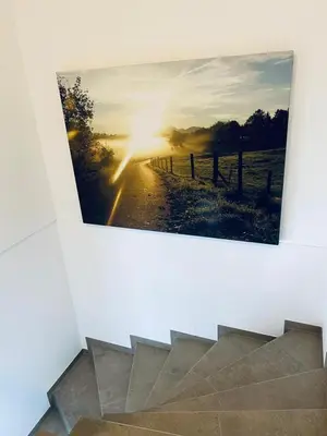 Blick auf den Sonnenuntergang/Sonnenaufgang von des Ferienhauses aus oder aus der Nähe