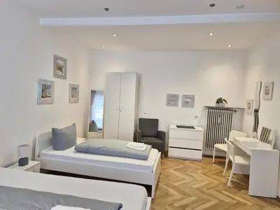 Ein Bett oder Betten in einem Zimmer der Unterkunft New City Center Stays 2