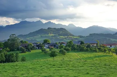 Naturlandschaft in der Nähe des Ferienhauses