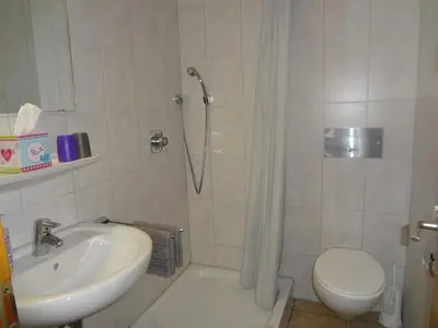 Ein Badezimmer in der Unterkunft Wellness Pension Hubertus