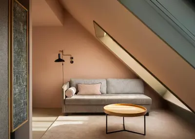 Ein Sitzbereich in der Unterkunft Hotel Miano by Limehome