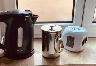 Kaffee-/Teezubehör in der Unterkunft Exclusive Maxvorstadt Studio