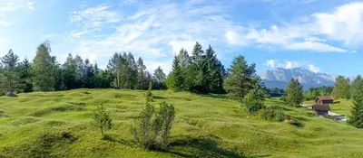 Naturlandschaft in der Nähe der Ferienwohnung