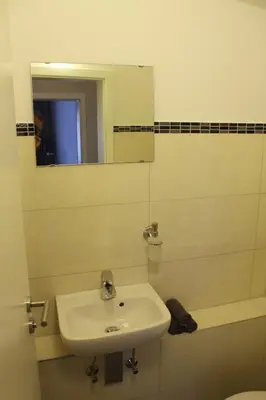 Ein Badezimmer in der Unterkunft Slamba Hostel