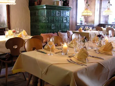 Essen im Hotel oder in der Nähe