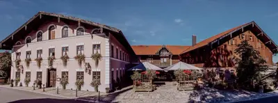 Das Gebäude in dem sich das Hotel befindet