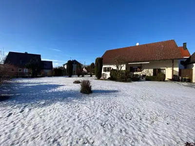 Landhaus in Pförring im Winter