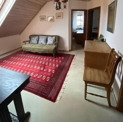 Ein Sitzbereich in der Unterkunft Landhaus in Pförring