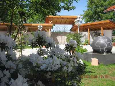 Ein Garten an der Unterkunft Chalet Valley
