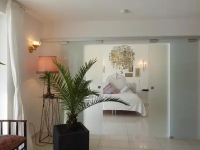 Ein Bett oder Betten in einem Zimmer der Unterkunft Chalet Valley