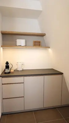 Küche/Küchenzeile in der Unterkunft MUNICH FINEST APARTMENTS