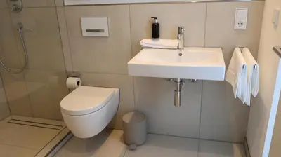 Ein Badezimmer in der Unterkunft MUNICH FINEST APARTMENTS