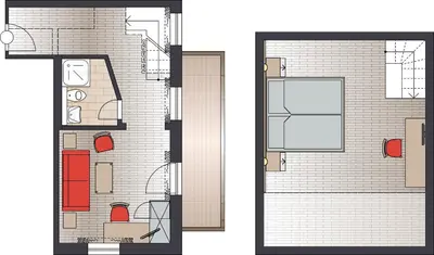 Grundriss der Unterkunft Hotel Happinger Hof
