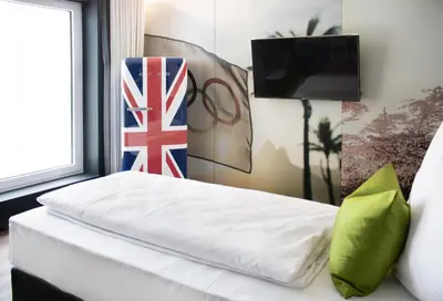 Ein Bett oder Betten in einem Zimmer der Unterkunft AM Hotel by WMM Hotels