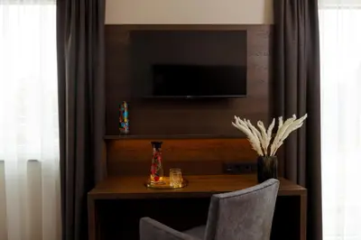 TV/Unterhaltungsangebot in der Unterkunft Herzl Hotel bei Erding