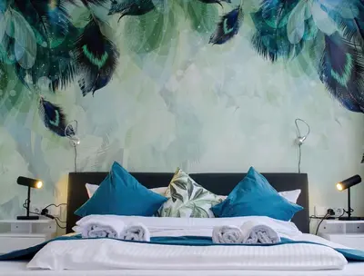 Ein Bett oder Betten in einem Zimmer der Unterkunft HOMELY STAY Studio 6 - Your Comfortable Self-Check-In Studio in Munich