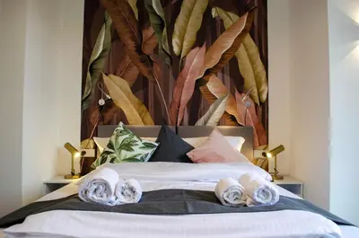 Ein Bett oder Betten in einem Zimmer der Unterkunft HOMELY STAY Studio 8 - Relaxed Self-Check-In room in Munich