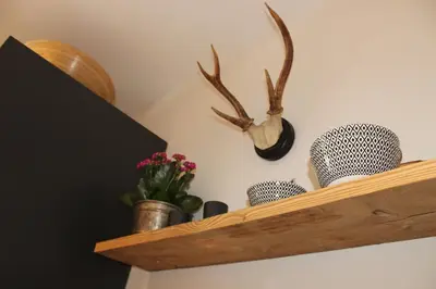 Grundriss der Unterkunft Ferienwohnung Oberschopper