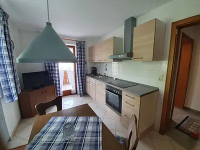 Küche/Küchenzeile in der Unterkunft Ferienwohnung Weißenbacher