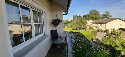 Ein Garten an der Unterkunft Ferienwohnung Wenzl